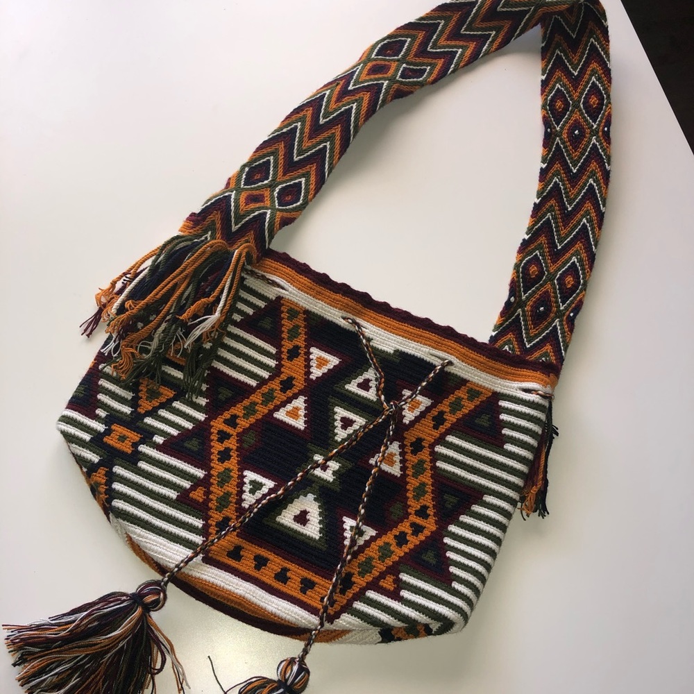 Authentic Handmade Colombian Wayuu Handbag